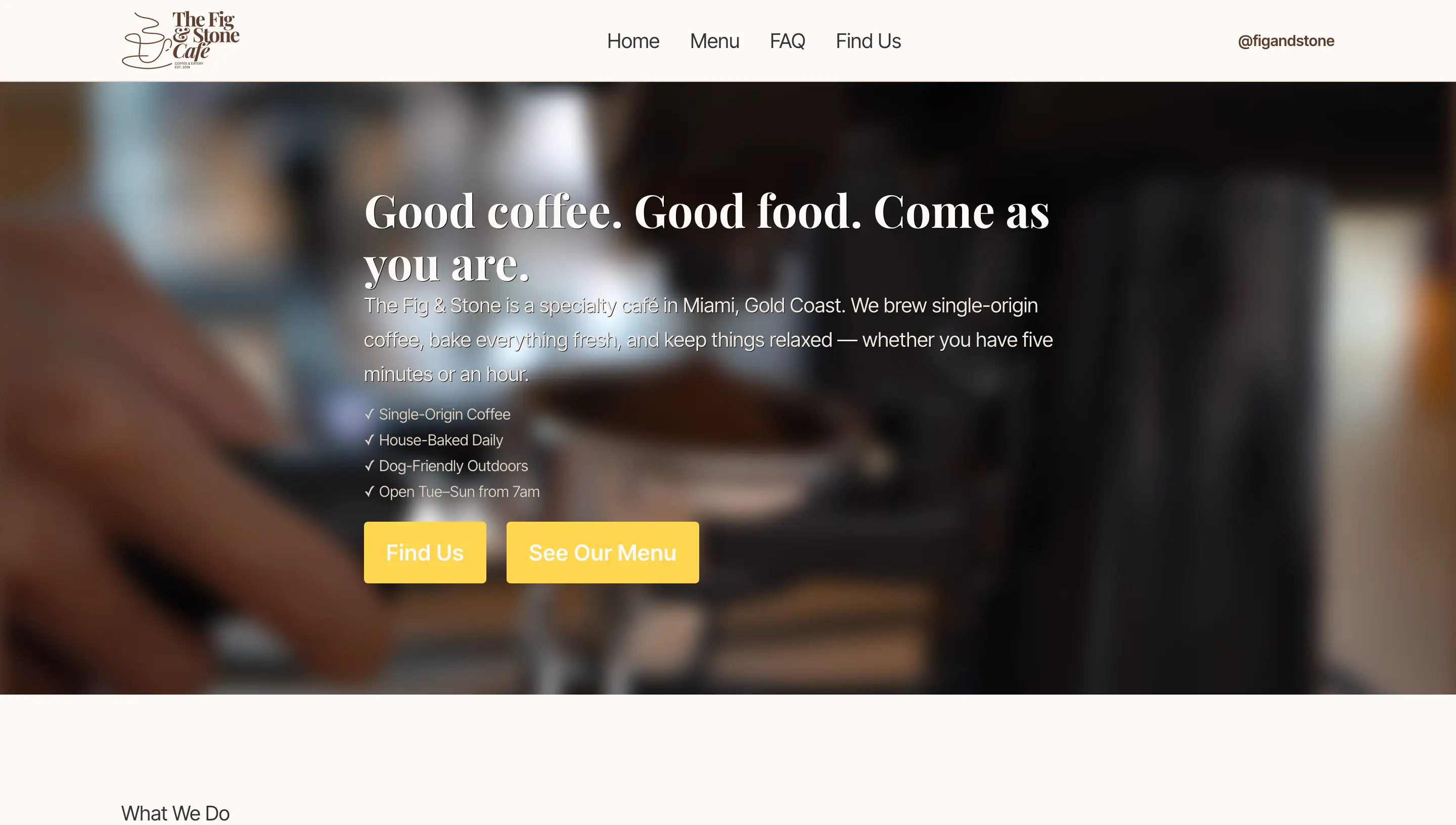 The Fig & Stone Café